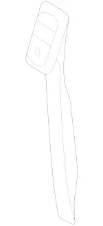 2479301301 - Folding Seat: Pull Loop for Mercedes-Benz: EQB 250+, EQB 300, EQB 350, GLB250, GLB35 AMG Image