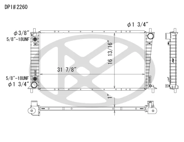 A2260 - : Koyorad Radiator for Koyo Image