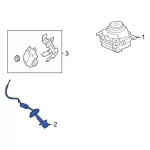 KT4Z7D246N - Automatic Transmission: Shift Control Cable for Ford Image