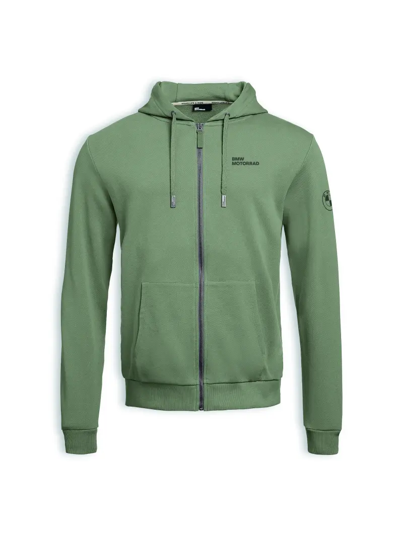 MENSHOODIEMAKELIFEARIDEKHAKI2025 - : Mens Make Life a Ride Hoodie - Khaki for BMW-Motorrad Image