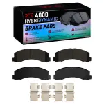 4000208701 - : DFC HybriDynamic Brake Pads Hrdwr Kit for DYNAMIC FRICTION Image