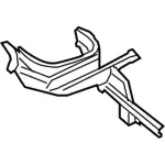 FR3Z6328060B - : Tail Lamp Pocket for Ford: Mustang Image