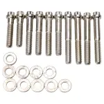 8507 - : Intake Manifold Bolt Set For Ford FE #7105 Edelbrock Manifold for Edelbrock Image