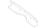 9063108237 - Body: Rear Body Panel for Mercedes-Benz Image