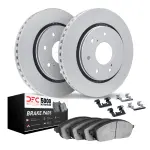 451254167 - : DFC GEOSPEC Rotors with 5000 Advanced Brake Pads and Hardware for DYNAMIC FRICTION Image