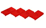 106102R - : Leaf Spring Pad Set for Energy Suspension Image