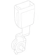 16786088029051 - Electrical: Buckle for Mercedes-Benz Image