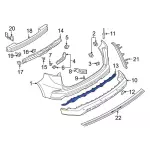 KT4Z17K835ACPTM - Body: Valance for Ford Image