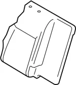 886201CA1B - Body: Seat Back Cover for Infiniti Image