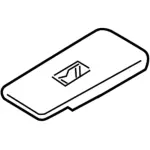 8A8Z14527AB - Body: Switch Bezel for Ford: Flex Image