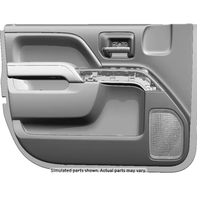 84674538 - : Gray Front Driver Side Door Interior Trim Panel for GM Image