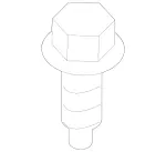 1684920171 - Exhaust System: Screw for Mercedes-Benz Image