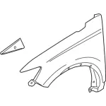 KA1Z16005A - Body: Fender for Lincoln: Nautilus Image