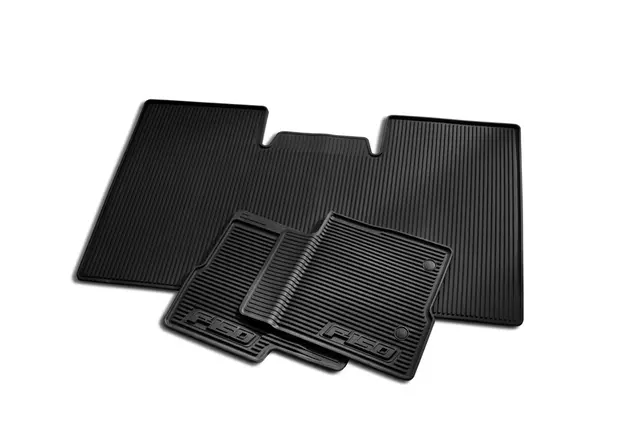 Floor Mats, All-Weather (Models W\/ Sub-Woofer) - Ford (AL3Z-1613300-EA)