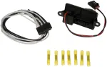 973409 - : Blower Motor Speed Resistor and Harness Pigtail for Dorman Image