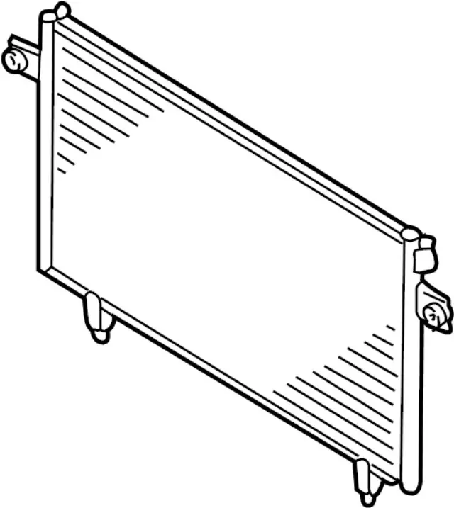 921100W710 - : Condenser for INFINITI: QX4 Image