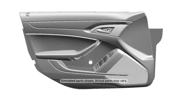 22981804 - Body: Door Trim Panel for Cadillac: CTS Image