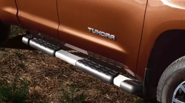 Assist Steps, Brushed Stainless Step Boards - Toyota (PT212-3407C)