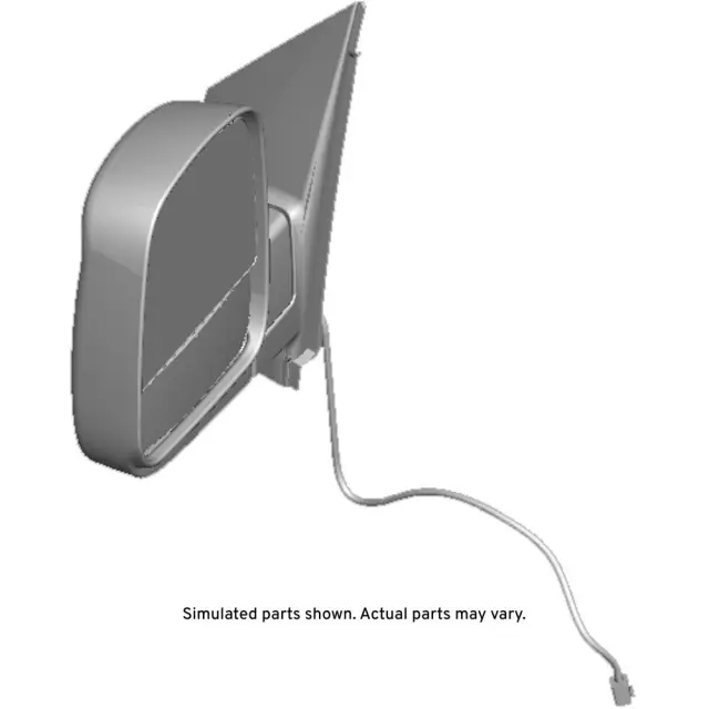 84994864 - Body: Mirror for Chevrolet: Express 1500, Express 2500, Express 3500, Express 4500 | GMC: Savana 1500, Savana 2500, Savana 3500, Savana 4500 Image