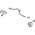 1L3Z16264A01CA - Body: Lock for Ford: F-150, F-150 Heritage | Lincoln: Blackwood Image