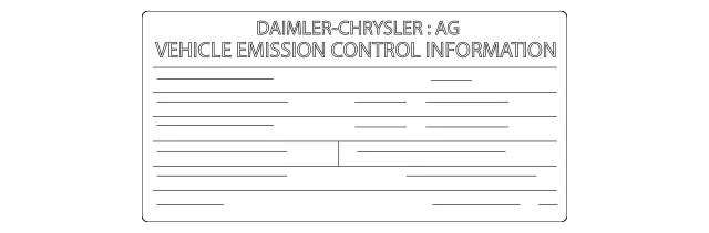 2602213000 - Tools and Accessories: Information Label for Mercedes-Benz: GLA35 AMG, GLB35 AMG Image image
