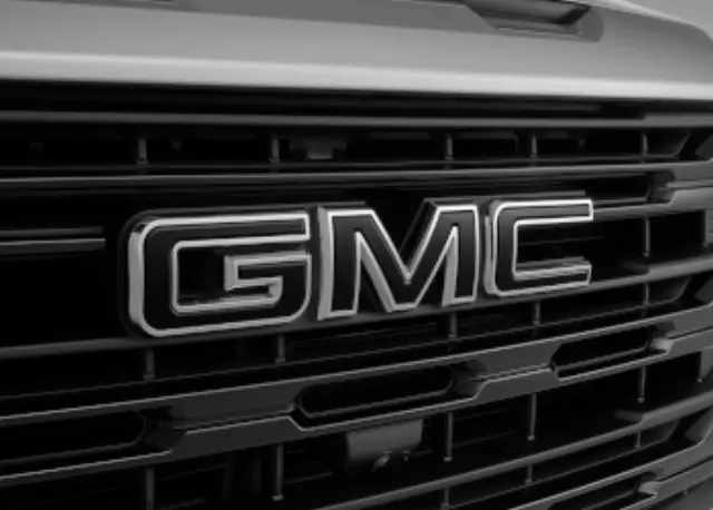 86539814 - : Black GMC Canyon Exterior Emblems for GMC: Canyon, Sierra 1500, Sierra 1500 Limited, Sierra 2500 HD, Sierra 3500 HD Image