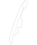 2219130211 - Driver Seat: Plate for Mercedes-Benz Image