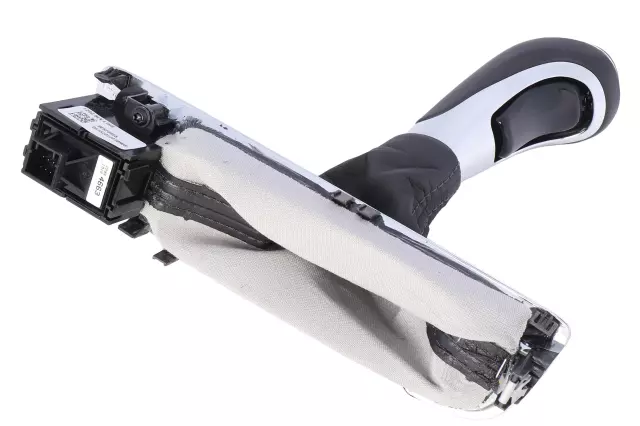 Jet Black Transmission Shift Lever Knob Assembly - Leather - GM (84628955)