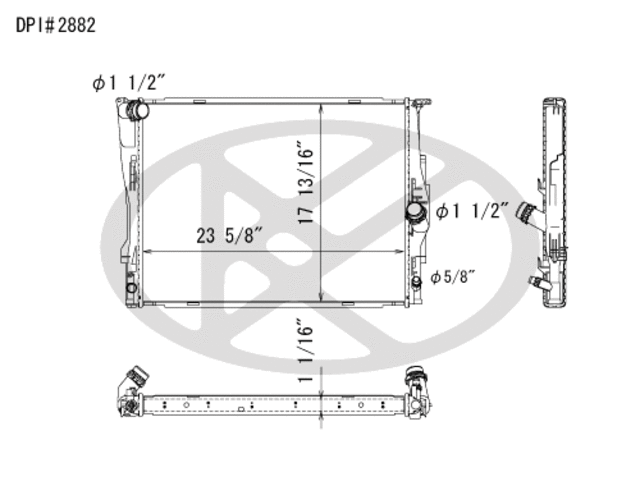 A2882 - : Koyorad Radiator for Koyo Image