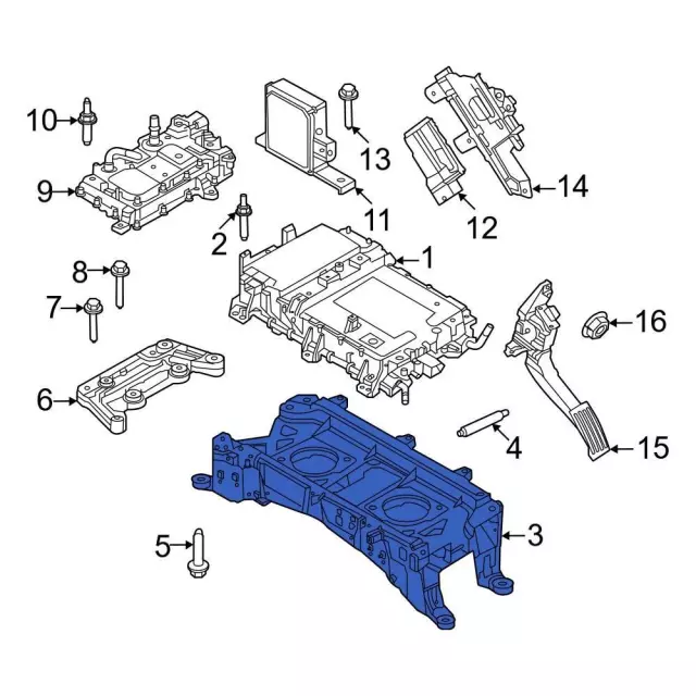 LJ9Z6F065B - Electrical: Support for Ford: Mustang Mach-E Image