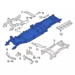 NC3Z5005E - Body: Frame Assembly for Ford: F-250 Super Duty, F-350 Super Duty Image