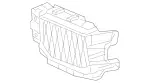 4638850154 - Attachment Parts: Cover Grill for Mercedes-Benz: G550 4x4, G63 AMG, G65 AMG Image