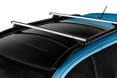 MZ314501 - Cargo Management: Crossbars (Requires Roof Rails) for Mitsubishi: Outlander, Outlander Sport Image