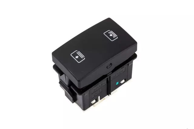 Jet Black Sunroof Sunshade Switch - GM (22886706)