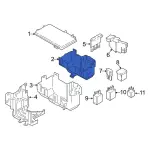 LC3Z14A068A - : 2020-2022 Ford F-350 Super Duty - Fuse Box for Ford: F-350 Super Duty, F-450 Super Duty Image