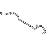 AH6Z8276A - Cooling System: Inlet Hose for Ford: Fusion | Lincoln: MKZ Image