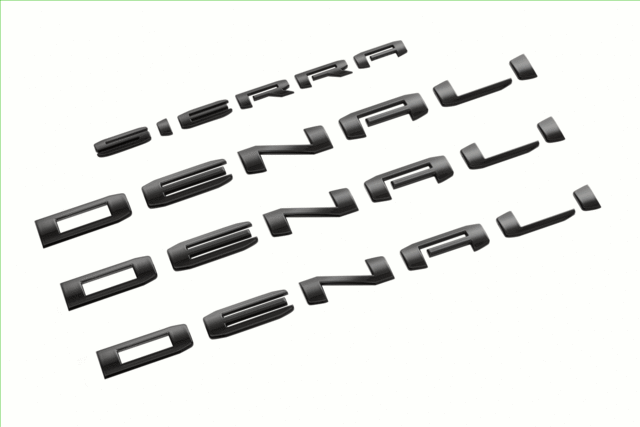 Sierra Denali And Denali Ultimate Emblems - GM (86532074)