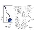 NL3Z1104E - : Hub &amp; Bearing for Ford Image