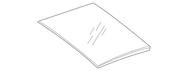 246780040064 - Sliding Roof: Sliding Sunroof Panel for Mercedes-Benz Image