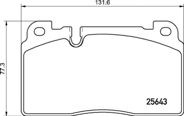 355021331 - : Disc Brake Pad Set for Hella Pagid Image