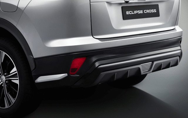 MZ576849EX - Exterior: Rear &amp; Corner Effects, Silver for Mitsubishi: Eclipse Cross Image