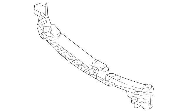 2138850337 - Detachable Parts: Impact Absorber for Mercedes-Benz: E300, E350, E43 AMG, E53 AMG, E63 AMG S Image image