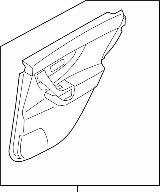 829013ES0E - Body: Door Trim Panel for INFINITI: FX35, FX37, FX50, QX70 Image