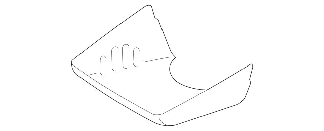 21981003157E94 - Body: Cover for Mercedes-Benz Image