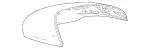 9981175003993 - Body: Upper Cover for Mercedes-Benz Image