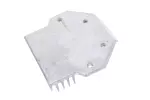 10474610 - Ignition: Ignition Control Module Heat Sink for Buick: Commercial Chassis, Roadmaster | Cadillac: Commercial Chassis, Escalade, Fleetwood | Chevrolet: Astro, Blazer, C1500, C2500, C3500, Camaro, Caprice, Corvette, Express 1500, Express 2500, Express 3500, Impala, K1500 Pickup, K2500 Pickup, K3500 Pickup, P30, S10, S10 Blazer, Silverado 1500, Silverado 1500 Classic, Suburban C1500, Suburban C2500, Suburban K1500, Suburban K2500, Tahoe | GMC: C1500 Pickup, C2500 Pickup, C3500 Pickup, Jimmy, K1500 Pickup, K2500 Pickup, K3500 Pickup, P3500, Safari, Savana 1500, Savana 2500, Savana 3500, Sierra 1500, Sierra 1500 Classic, Sonoma, Suburban C1500, Suburban C2500, Suburban K1500, Suburban K2500, Yukon | Oldsmobile: Bravada | Pontiac: Firebird Image