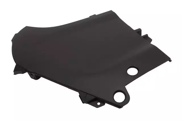 22855157 - : Jet Black Passenger Side Front Floor Console Extension Panel for GM Image