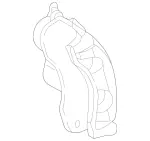 44208683 - Unclassified: Brake Caliper for Mercedes-Benz Image