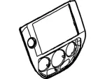 5S4Z5404644DAA - Body: Center Bezel for Ford: Focus Image