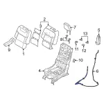 L1MZ99601L60B - : Cable for Ford: Explorer | Lincoln: Aviator Image